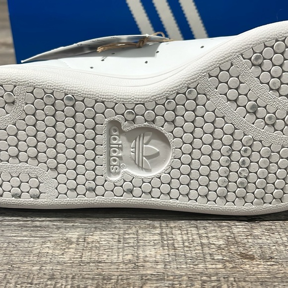 NWT Adidas Originals Stan Smith Women's Shoes - White/Green - Q47226 - Picture 8 of 9